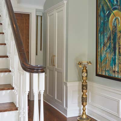  Preppy Craftsman Family Home Entry and Hall. Jackson by KitchenLab | Rebekah Zaveloff Interiors.