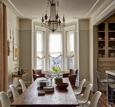  Preppy Victorian Family Home Dining Room. Wellington by KitchenLab | Rebekah Zaveloff Interiors.