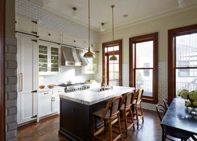  Craftsman Preppy Family Home Kitchen. Webster by KitchenLab | Rebekah Zaveloff Interiors.