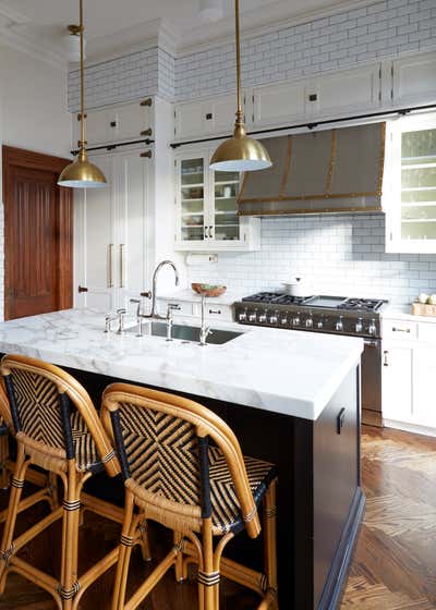  Craftsman Family Home Kitchen. Webster by KitchenLab | Rebekah Zaveloff Interiors.