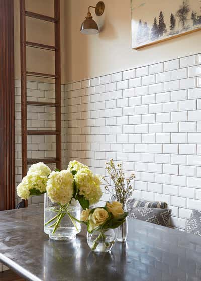  Craftsman Family Home Dining Room. Webster by KitchenLab | Rebekah Zaveloff Interiors.