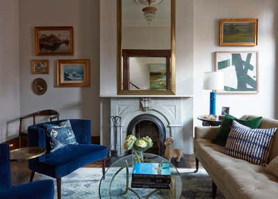  Preppy Family Home Living Room. Webster by KitchenLab | Rebekah Zaveloff Interiors.