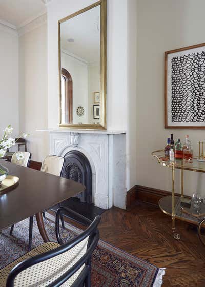  Preppy Victorian Family Home Dining Room. Webster by KitchenLab | Rebekah Zaveloff Interiors.