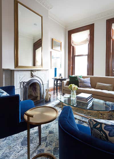  Cottage Living Room. Webster by KitchenLab | Rebekah Zaveloff Interiors.