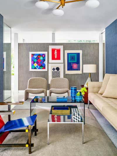  Tropical Family Home Living Room. LA CASA BEA by Luisfern5 Creative Design Agency.