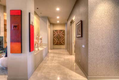  Contemporary Family Home Entry and Hall. Tamarisk CC  by Carlos King Design.