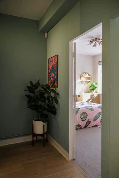  Eclectic Apartment Entry and Hall. Hackney Boudoir by Cinquieme Gauche.