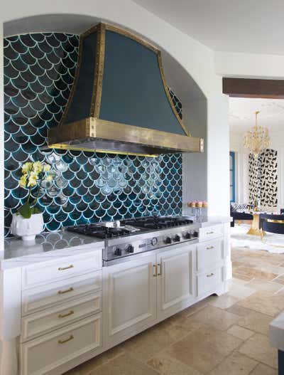  Contemporary Eclectic Family Home Kitchen. Livable Vibrance by Andrea Schumacher Interiors.