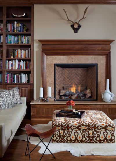  Eclectic Family Home Office and Study. Traditional with a Twist by Andrea Schumacher Interiors.