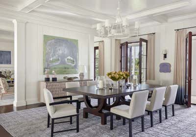  British Colonial Dining Room. Family Retreat on Jupiter Island by Ferguson & Shamamian Architects.