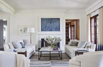  British Colonial Beach House Living Room. Family Retreat on Jupiter Island by Ferguson & Shamamian Architects.