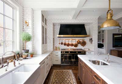  English Country Family Home Kitchen. East Grand Rapids by KitchenLab | Rebekah Zaveloff Interiors.