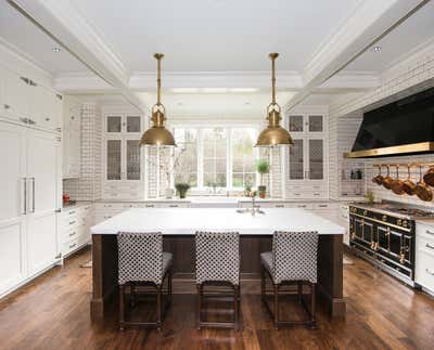  Transitional Family Home Kitchen. East Grand Rapids by KitchenLab | Rebekah Zaveloff Interiors.