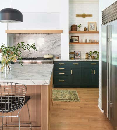  Preppy Scandinavian Family Home Kitchen. Rockwell by KitchenLab | Rebekah Zaveloff Interiors.