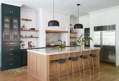  Transitional Family Home Kitchen. Rockwell by KitchenLab | Rebekah Zaveloff Interiors.
