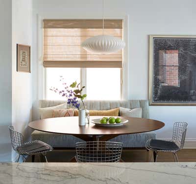  Scandinavian Family Home Dining Room. Rockwell by KitchenLab | Rebekah Zaveloff Interiors.