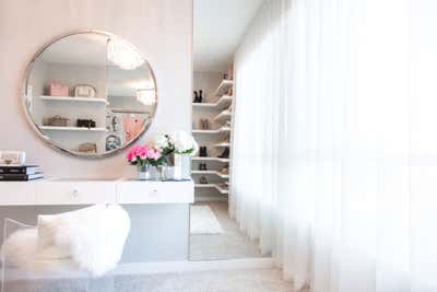  Coastal Storage Room and Closet. Beauty Blogger's Dressing Room by LA Closet Design.