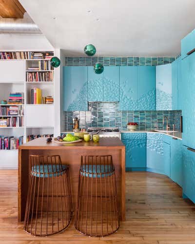  Eclectic Apartment Kitchen. P138 by MHLI.