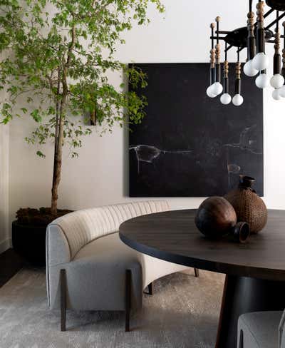  Organic Beach House Dining Room. Little Harbor by Sean Anderson Design.