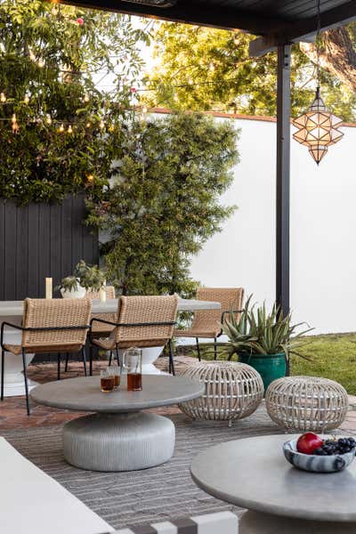  Transitional Eclectic Family Home Patio and Deck. Santa Monica Spanish by Cinquieme Gauche.