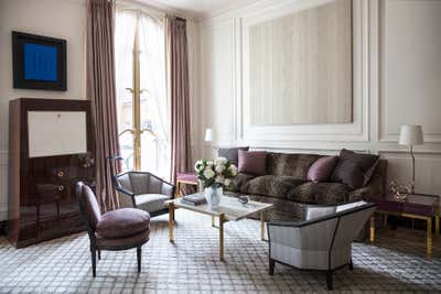  Traditional Family Home Living Room. FRENCH INFUSED TOWNHOUSE by William McIntosh Design.