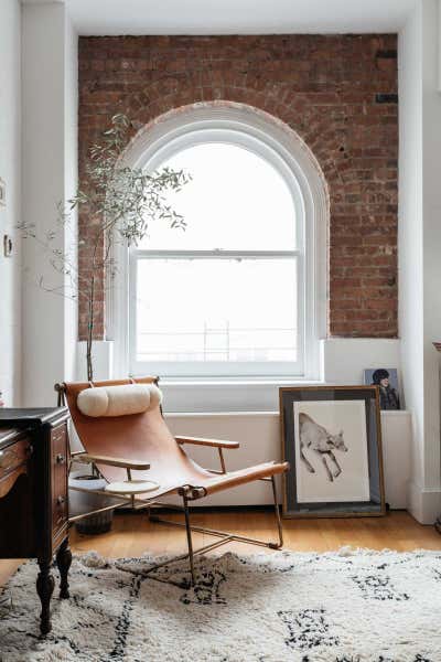 Bohemian Apartment Living Room. Tribeca Loft by Jae Joo Designs.