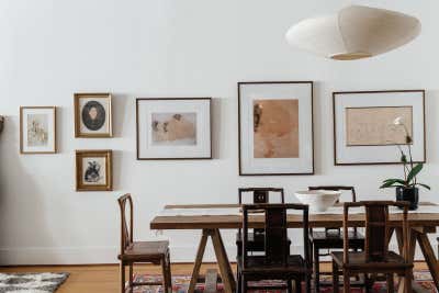  Bohemian Dining Room. Tribeca Loft by Jae Joo Designs.