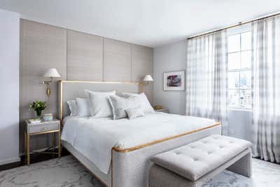  Contemporary Traditional Apartment Bedroom. EAST SIDE PIED A TERRE by William McIntosh Design.