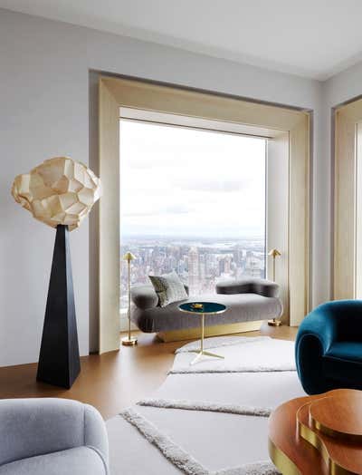  Modern Apartment Living Room. PARK AVENUE AERIE by William McIntosh Design.