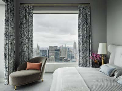  Contemporary Modern Apartment Bedroom. PARK AVENUE AERIE by William McIntosh Design.