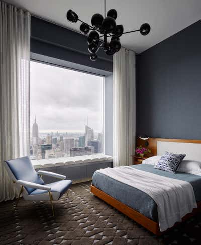  Contemporary Apartment Bedroom. PARK AVENUE AERIE by William McIntosh Design.