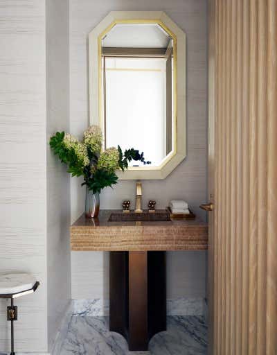  Modern Apartment Bathroom. PARK AVENUE AERIE by William McIntosh Design.