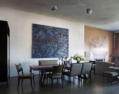  Contemporary Apartment Dining Room. ART FILLED FAMILY HOME by William McIntosh Design.