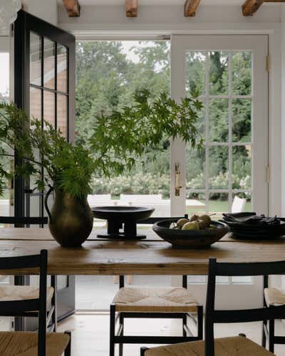  Vacation Home Dining Room. Sag Harbor by Anna Karlin.