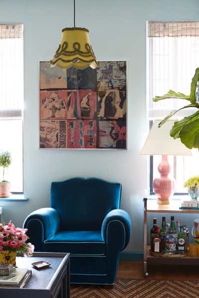  Bohemian Living Room. Maximalist Apartment by Tara McCauley, LLC.
