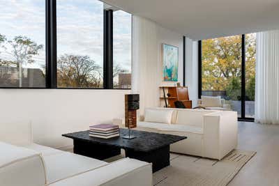  Art Deco Living Room. Modern Gallery Home by Studio 6F.
