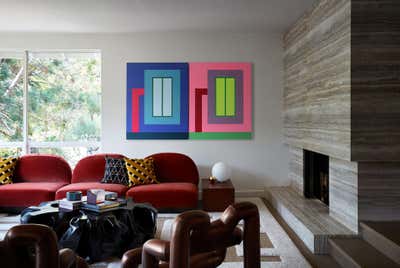  Mid-Century Modern Family Home Living Room. The ’70s Rêve by Chroma.