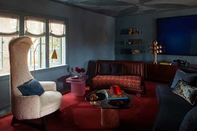  Art Nouveau Art Deco Family Home Living Room. The Sundown Lounge by Chroma.