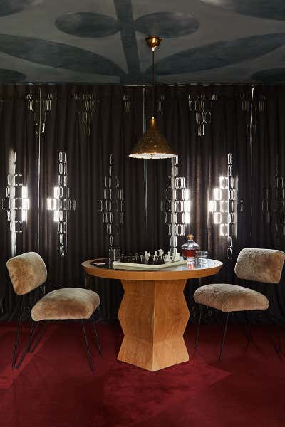  Art Nouveau Art Deco Family Home Bar and Game Room. The Sundown Lounge by Chroma.