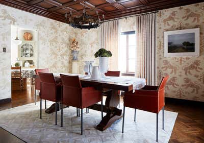  Contemporary Family Home Dining Room. Santa Barbara Style in San Mateo by Kari McIntosh Design.
