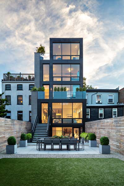 Modern Apartment Exterior. Cobble Hill Townhouse by Workshop APD.