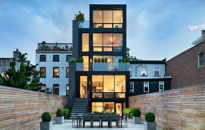 Modern Apartment Exterior. Cobble Hill Townhouse by Workshop APD.