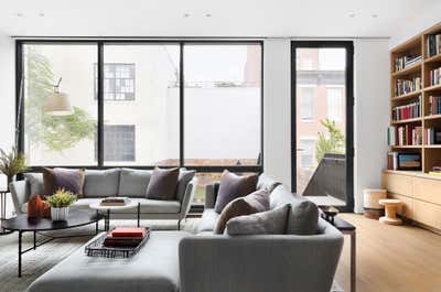  Modern Apartment Living Room. Cobble Hill Townhouse by Workshop APD.