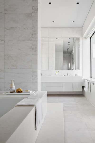  Modern Apartment Bathroom. Hudon River Penthouse by Workshop APD.