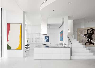  Minimalist Apartment Kitchen. Hudon River Penthouse by Workshop APD.