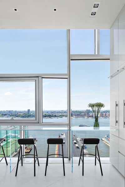  Minimalist Apartment Kitchen. Hudon River Penthouse by Workshop APD.