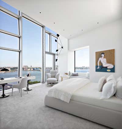  Minimalist Apartment Bedroom. Hudon River Penthouse by Workshop APD.