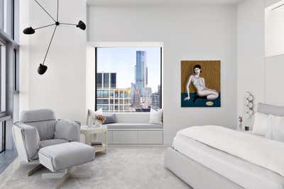  Minimalist Apartment Bedroom. Hudon River Penthouse by Workshop APD.