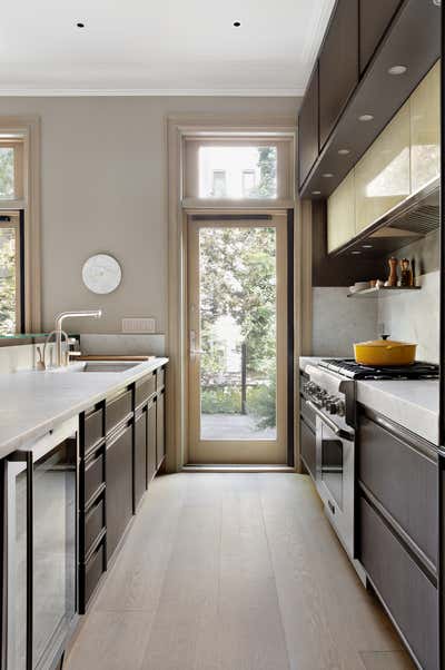  Arts and Crafts Kitchen. Park Slope Townhouse by Workshop APD.