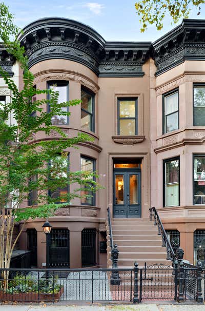  Contemporary Arts and Crafts Apartment Exterior. Park Slope Townhouse by Workshop APD.
